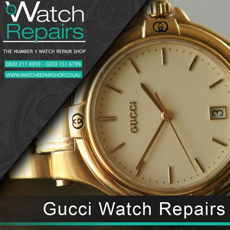 gucci authorized watch repair.